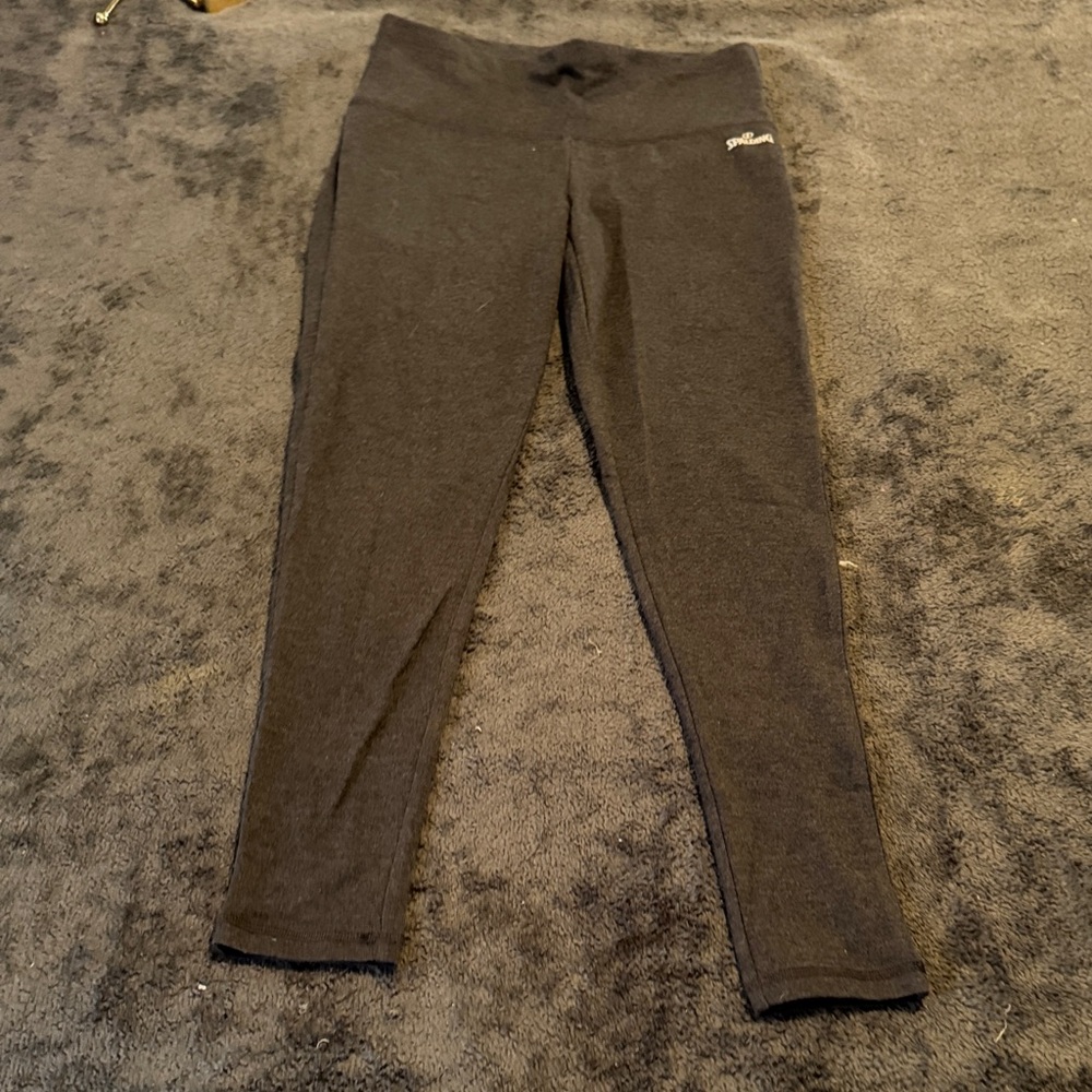 Spalding Black Leggings